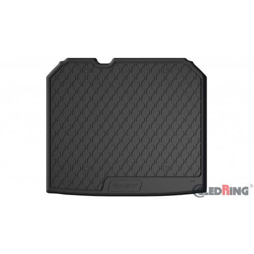 Original Gledring Premium Gummi Kofferraummatte - AUDI Q3 8U (Oberer Boden mit Kofferraum-Paket, mit Netz) 2011-2019